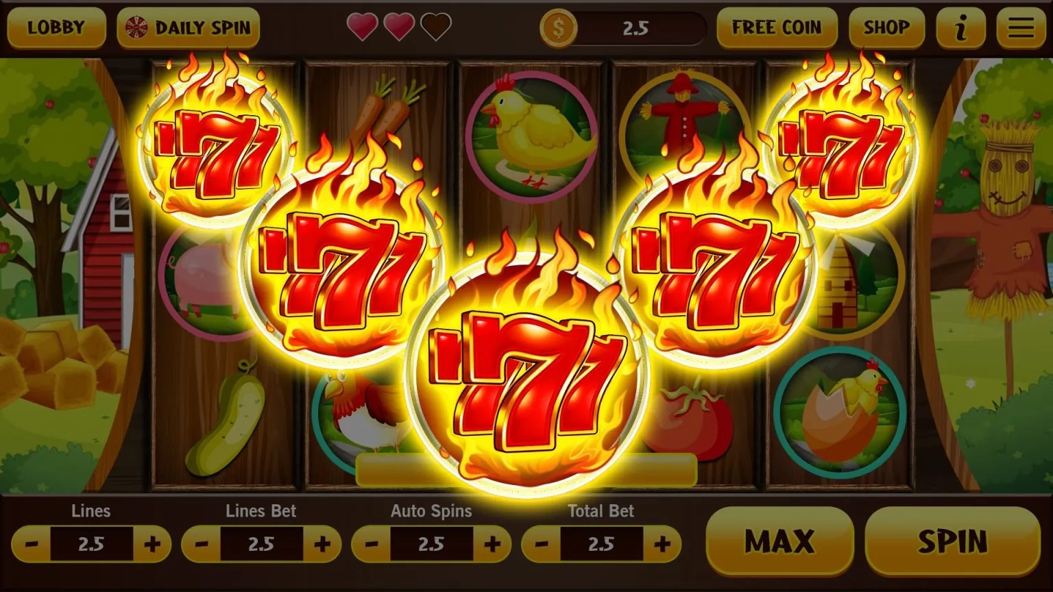 Trò chơi Sic Bo trên 7789bet Android